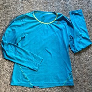 Adidas ventilated athletic shirt Sz M